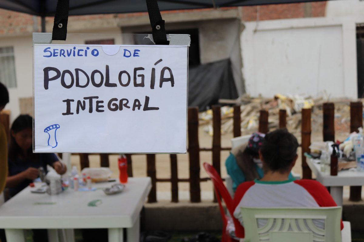 Módulo del servicio de podología integral